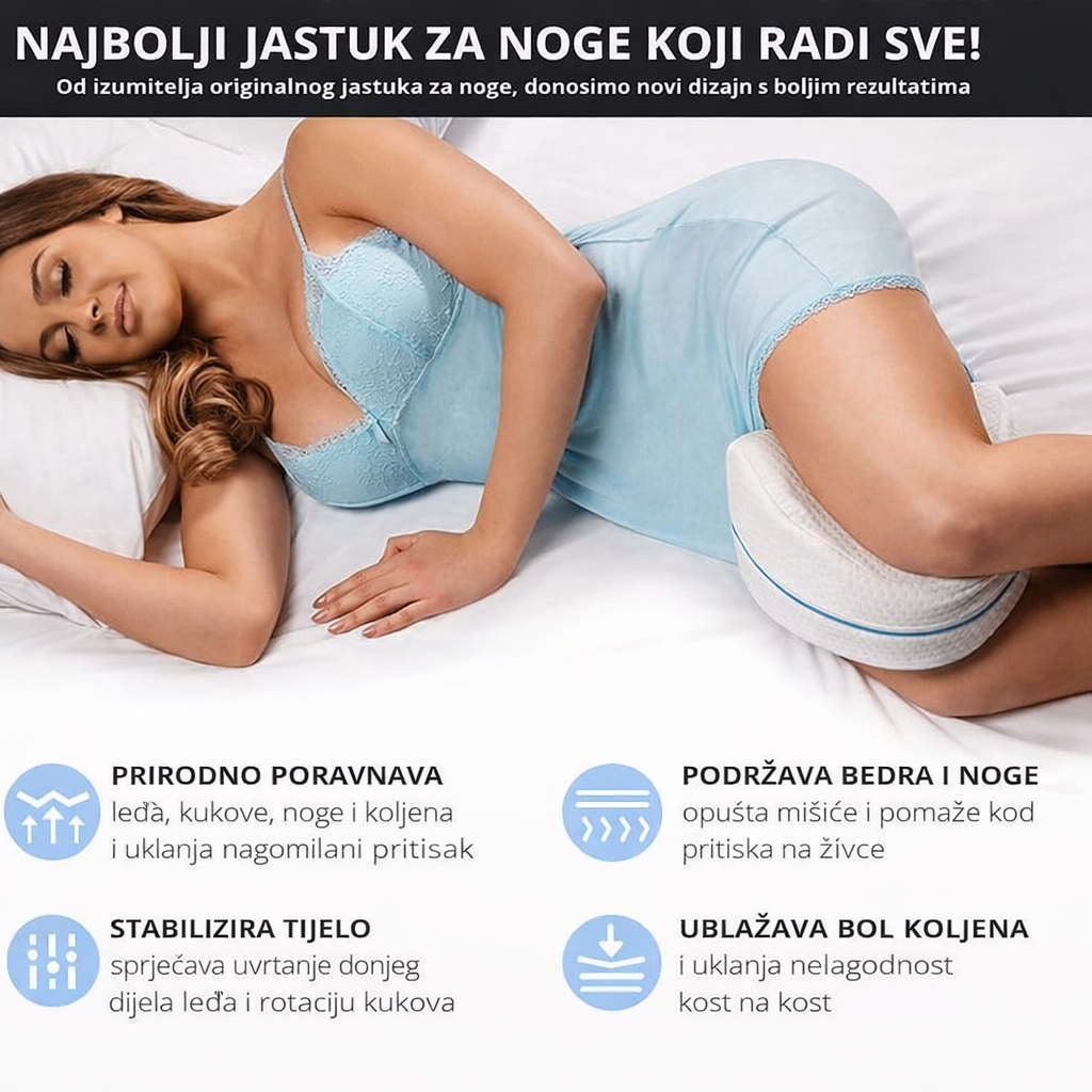 RelaxPlus Jastuk za Bolju Posturu i Spavanje