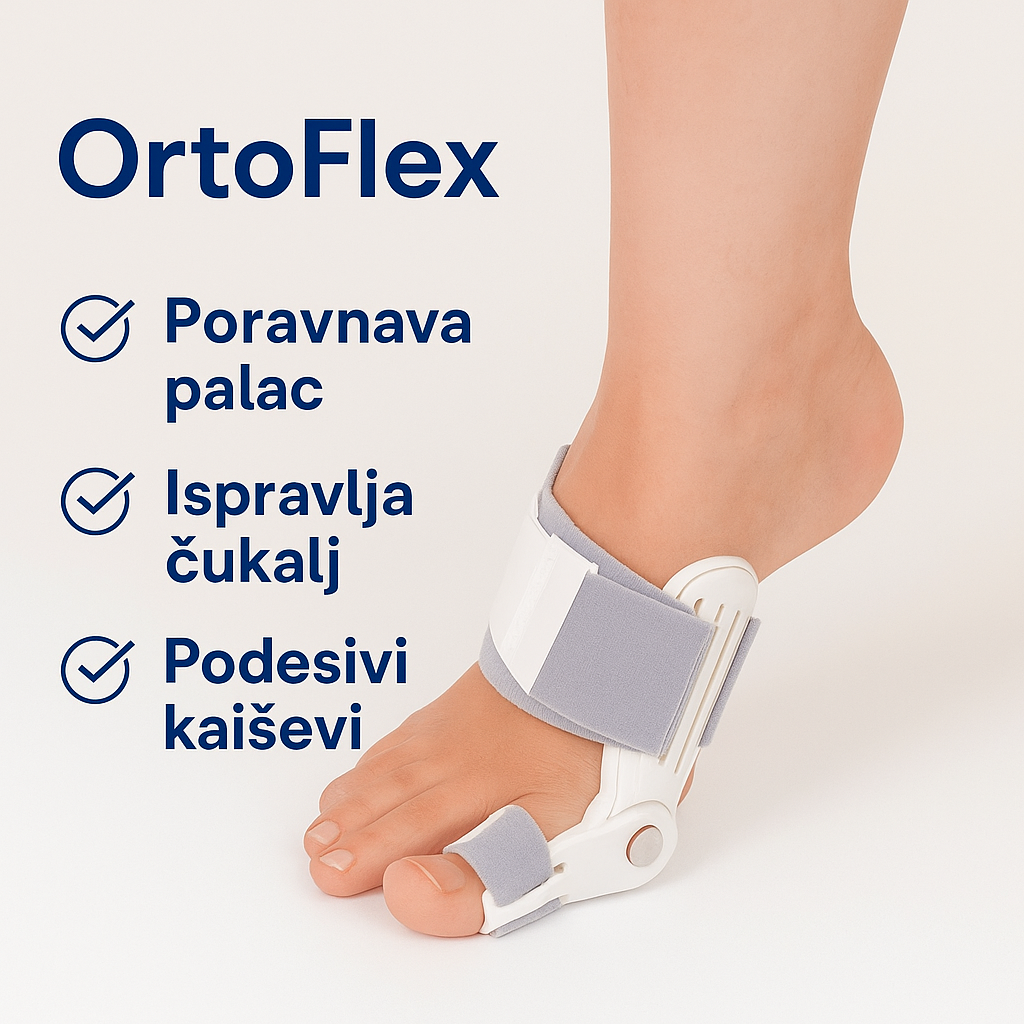 OrtoFlex™ – Profesionalni korektor čukljeva s patentiranim zglobnim mehanizmom